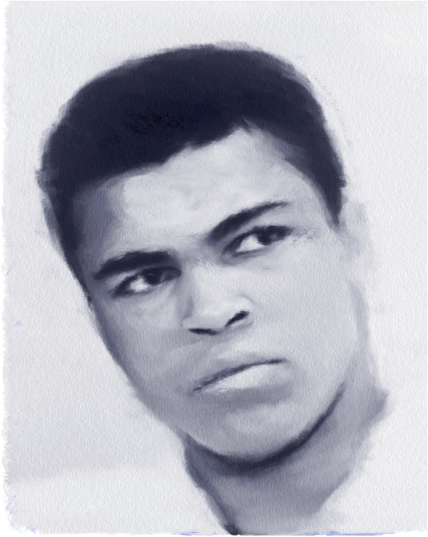 cassius clay duotone