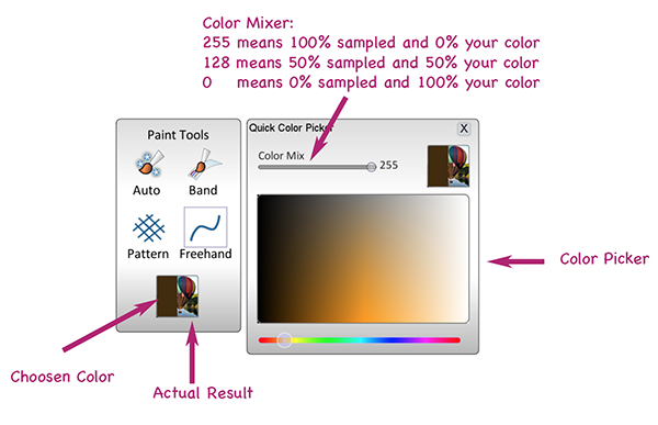GMX-PhotoPainter-color mixer